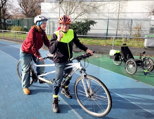 Tandem au soleil